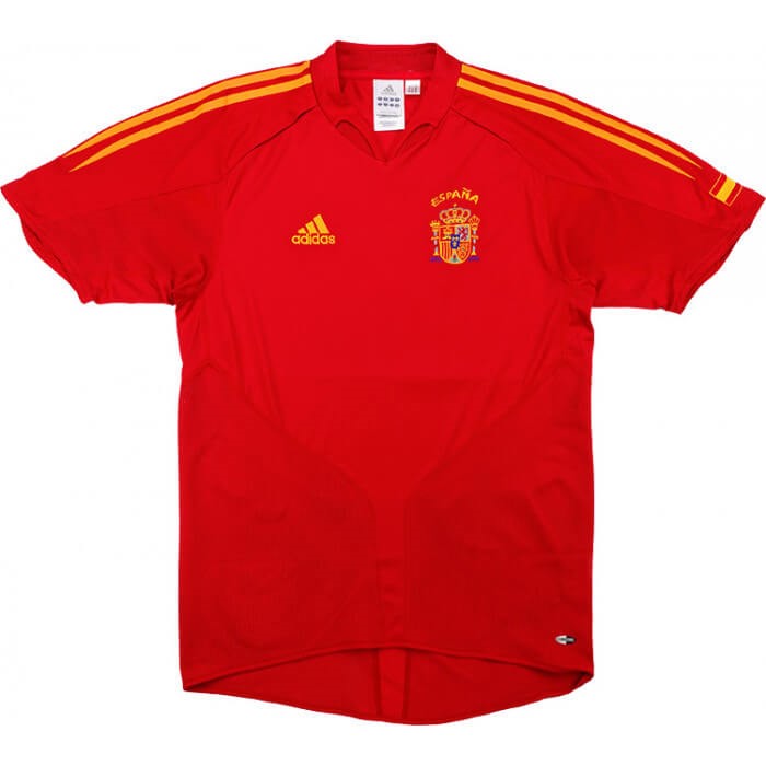 Tailandia Camiseta España 1ª Retro 2004 2006 Rojo